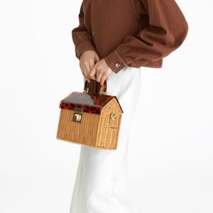 Zara tortoise bag
